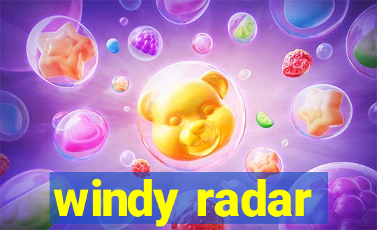 windy radar